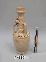 宋  青白瓷蟠獸長頸瓶藏品圖，第2張